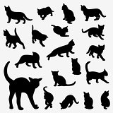 Cats Silhouettes