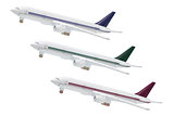 Miniature Model of Commercial Jetliners