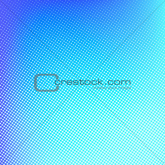 Halftone background. Blue spotted pattern