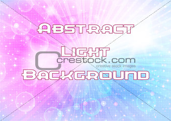 Abstract Pink and Blue Background