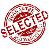 Red selected stamp 