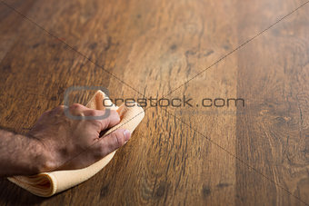 Hardwood floor manteinance
