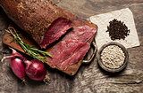 Elegant food preparation: meat