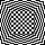 Black and white chessboard pattern box. Vector abstract background.