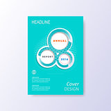 Vector brochure template layout cover design