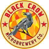 Crow Perched Microbrewery Circle Low Polygon