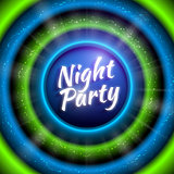 Vector premium flyer template for night party 