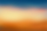 Orange and blue blurred background. Vector illustration