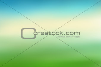 Blue and green blurred background. Vector illustration