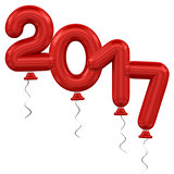 New Year balloons