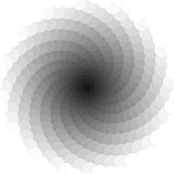 Vector Spiral Circles Swirl Abstract Round Optical Illusion