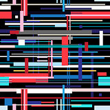 Graphic pattern of geometric stripes