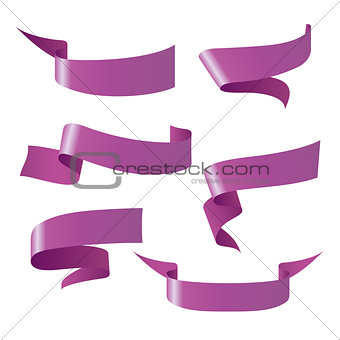 vector ribbon patterns