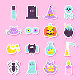 Trick or Treat Halloween Stickers
