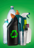 Recycle the plastics