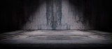 Cement floor and wall background