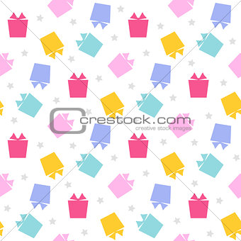Gift icon simple pattern