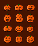 Great designed pumpkins for halloween