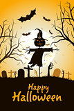 Halloween Zombie Party Poster