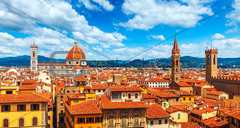 Cathedral santa maria del fiore florence view