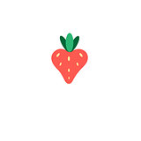 Red Strawberry icon