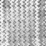 Grey wavy stripes vector pattern texture
