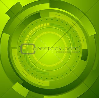 Green tech corporate abstract background