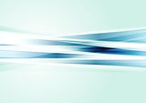 Abstract tech background with blue stripes