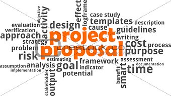 word cloud - project proposal