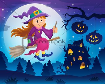 Cute witch theme image 5