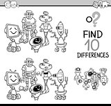 differences game for coloring