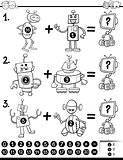 maths educational coloring page