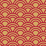 Seamless wave japanese pattern