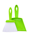 Set of brush and dustpan