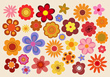 Vintage Flowers 60s/70s