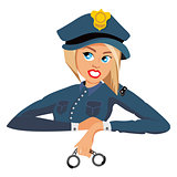 Woman policewoman