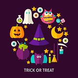 Trick or Treat Greeting Card