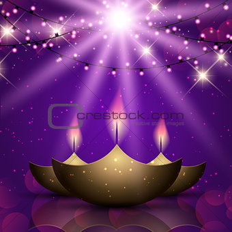 Diwali celebration background