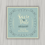 Save the date design