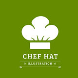 Chef hat vector illustration