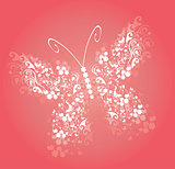 Vintage Butterfly Vector