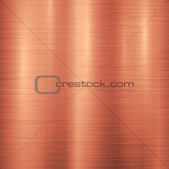 Bronze Metal Technology Background