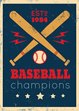 poster for baseball 