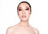 Beauty asian woman health cosmetic makeup portrait