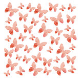 watercolor butterflies background