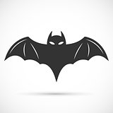 Bat vector icon