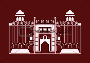 Lahore Fort in Punjab, Pakistan
