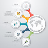 Timeline Vector 3d Infographic