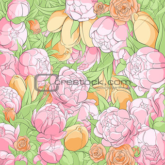 Beautiful floral illustration