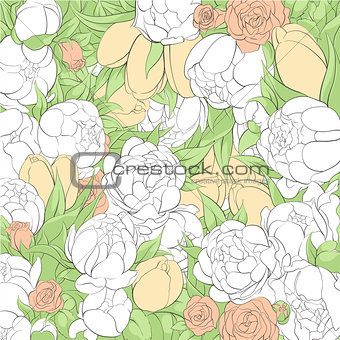 Beautiful floral illustration